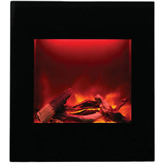 Amantii 24 inch WM-BI-2428-VLR-BG Zero Clearance Built-in Smart Corner Electric Fireplace - Green Vista Living