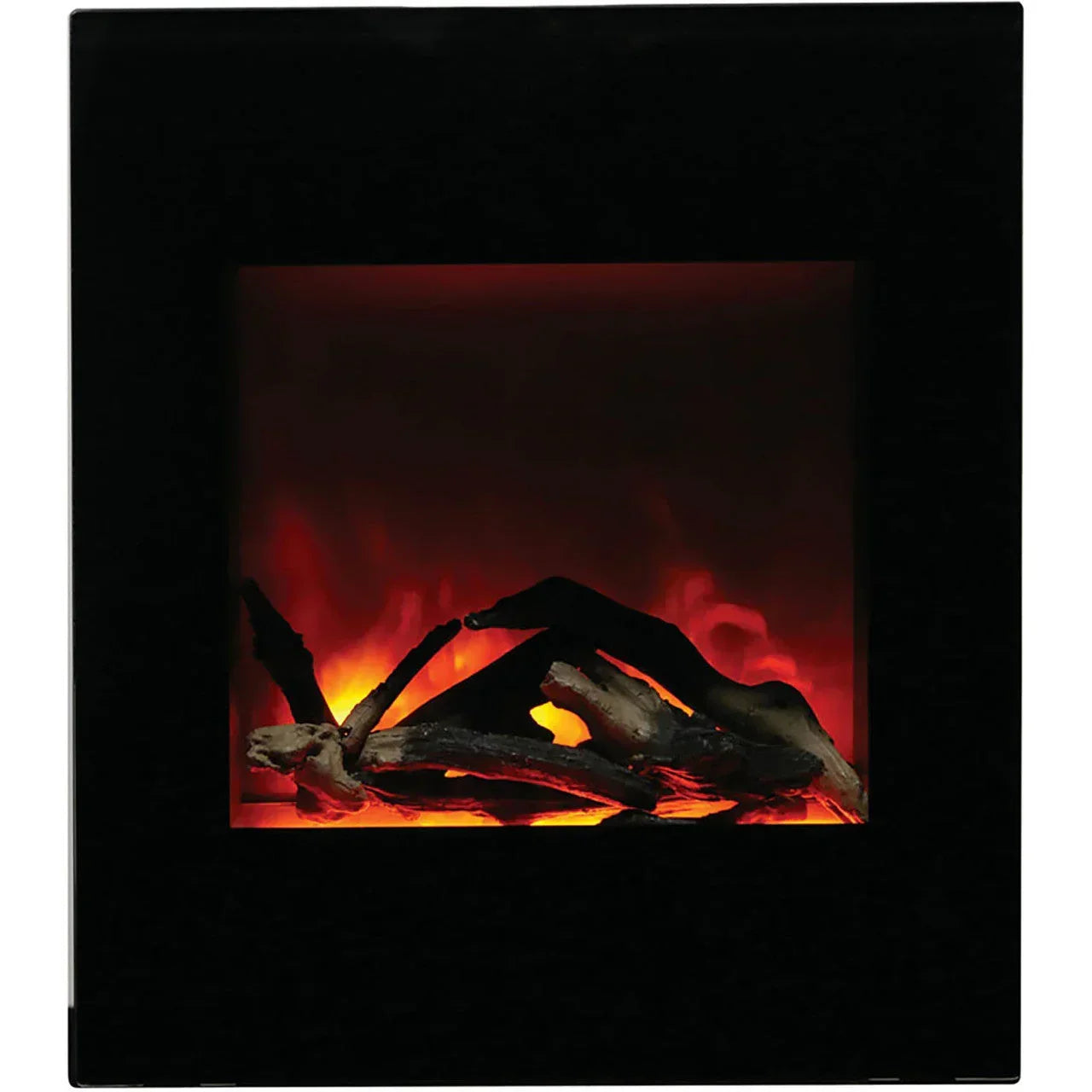 Amantii 24 inch WM-BI-2428-VLR-BG Zero Clearance Built-in Smart Corner Electric Fireplace - Green Vista Living