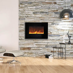 Amantii WM-FM Series Built-in or Wall Mount 72 Inch Electric Fireplace