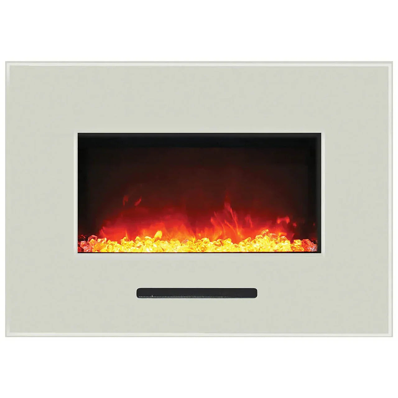 Amantii WM-FM Series Built-in or Wall Mount 88 Inch Electric Fireplace - Green Vista Living