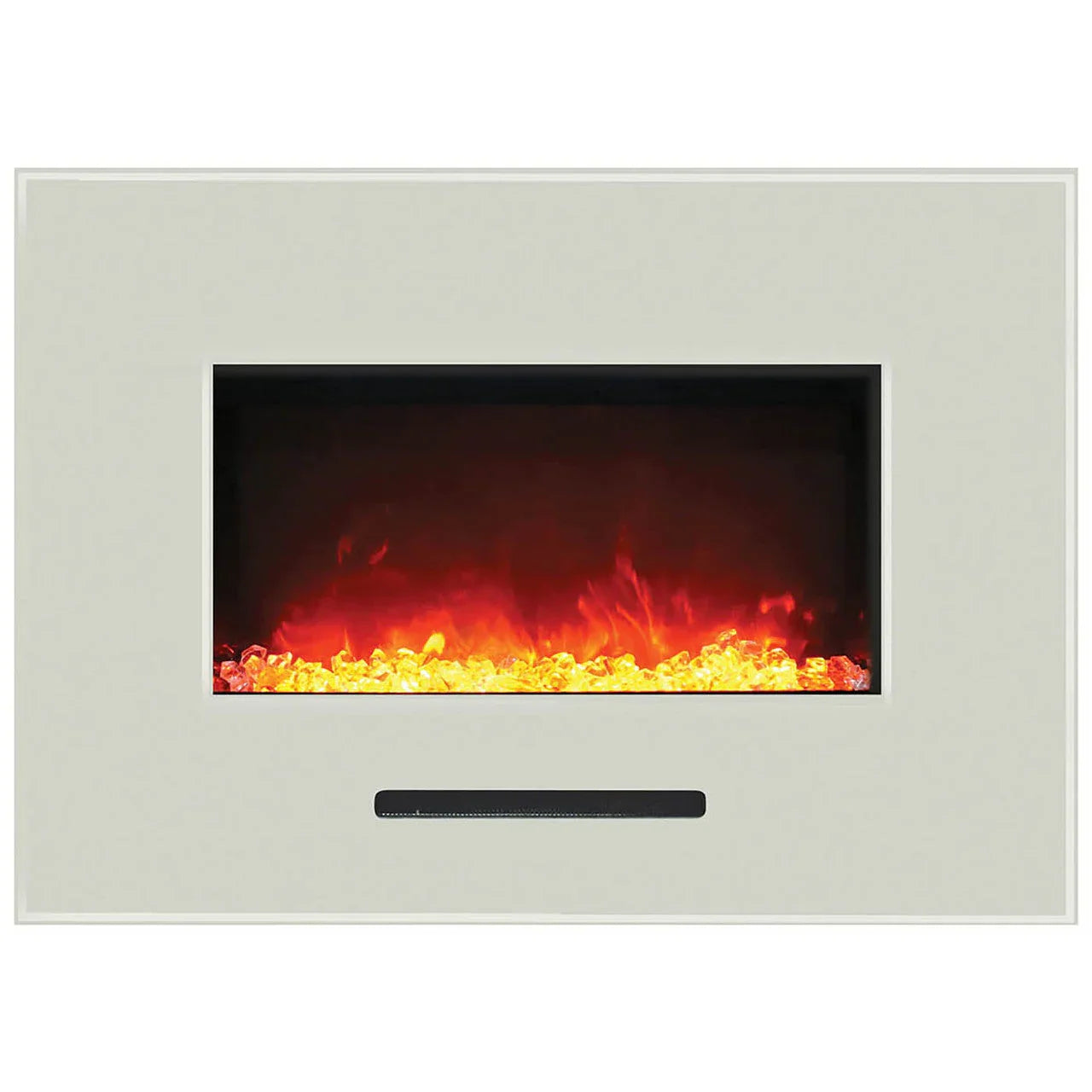 Amantii WM-FM Series Built-in or Wall Mount 34 Inch Electric Fireplace - Green Vista Living