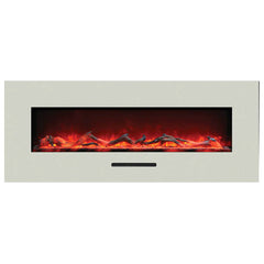 Amantii WM-FM Series Built-in or Wall Mount 88 Inch Electric Fireplace - Green Vista Living