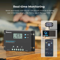 Wanderer 10A PWM Charge Controller with BT1