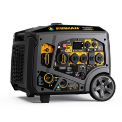 FIRMAN Power Equipment Tri Fuel Inverter Portable Generator 7500/6000W Electric Start 120/240V Parallel Ready CO Alert