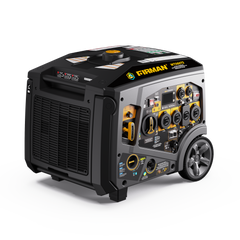 FIRMAN Power Equipment Tri Fuel Inverter Portable Generator 7500/6000W Electric Start 120/240V Parallel Ready CO Alert