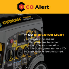 FIRMAN Power Equipment Tri-Fuel Inverter Portable Generator 7850/6300W Electric Start 120/240V Parallel Ready with CO Alert