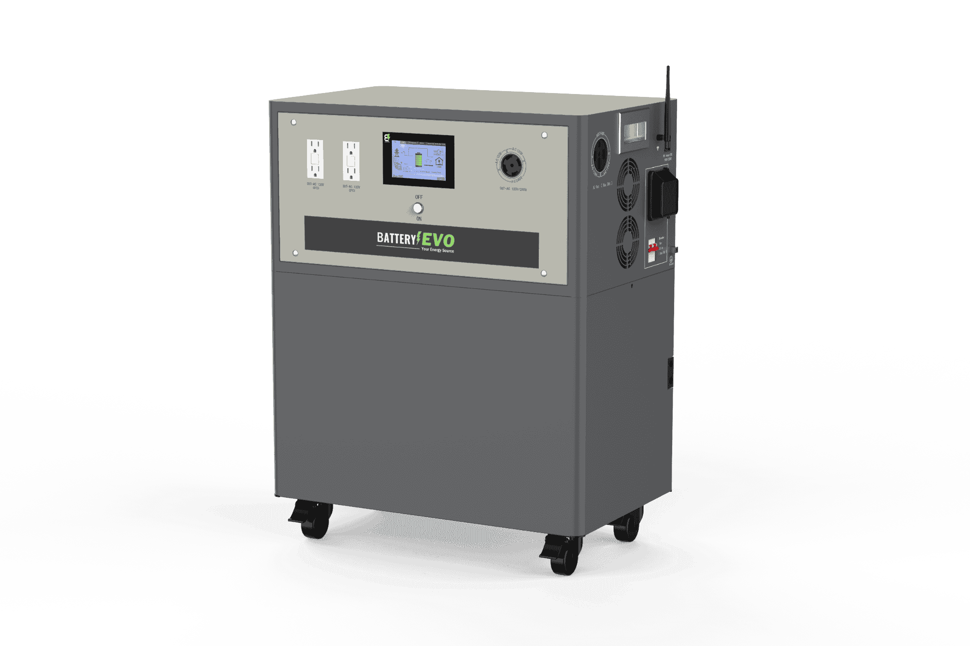 Battery Evo WALRUS G3 12K INV. 22 kWh AC110/220V 72N - Green Vista Living