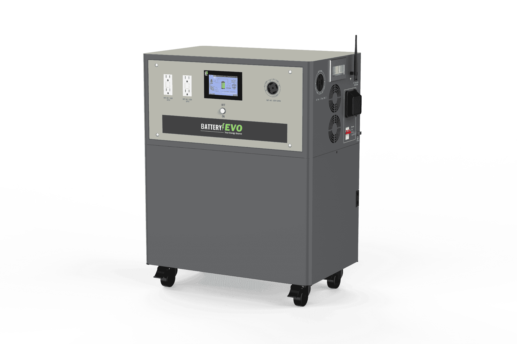 Battery Evo WALRUS G3 12K INV. 22 kWh AC110/220V 72N - Green Vista Living