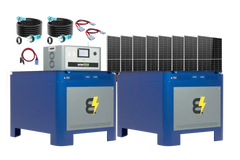 BatteryEvo WALRUS PACIFIC 12K INV. 124 kWh with Solar Accessories KIT - Green Vista Living