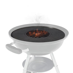 Arteflame Two-Piece Flat-Top Insert — Fits Weber Kettle Charcoal Grills (Griddle Ring + Center Grill Grate) - Green Vista Living