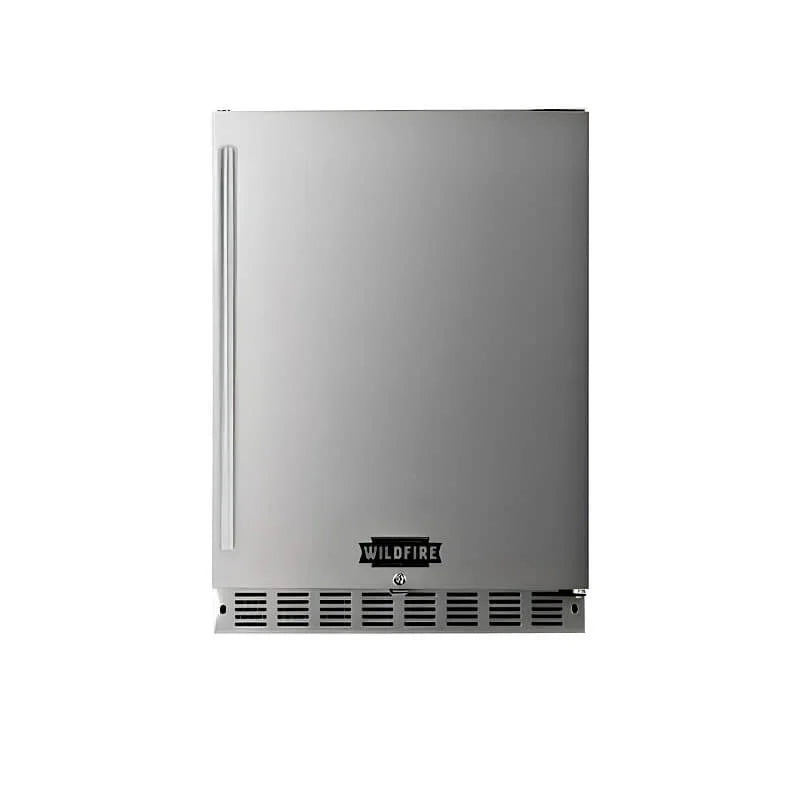 Wildfire 24 Inch 5.3 Cu. Ft. Stainless Steel Outdoor Refrigerator - WFR-24 - Green Vista Living