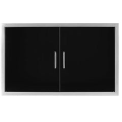 Wildfire 38 X 21 Inch Double Access Door - WF-DDR3821-BSS - Green Vista Living