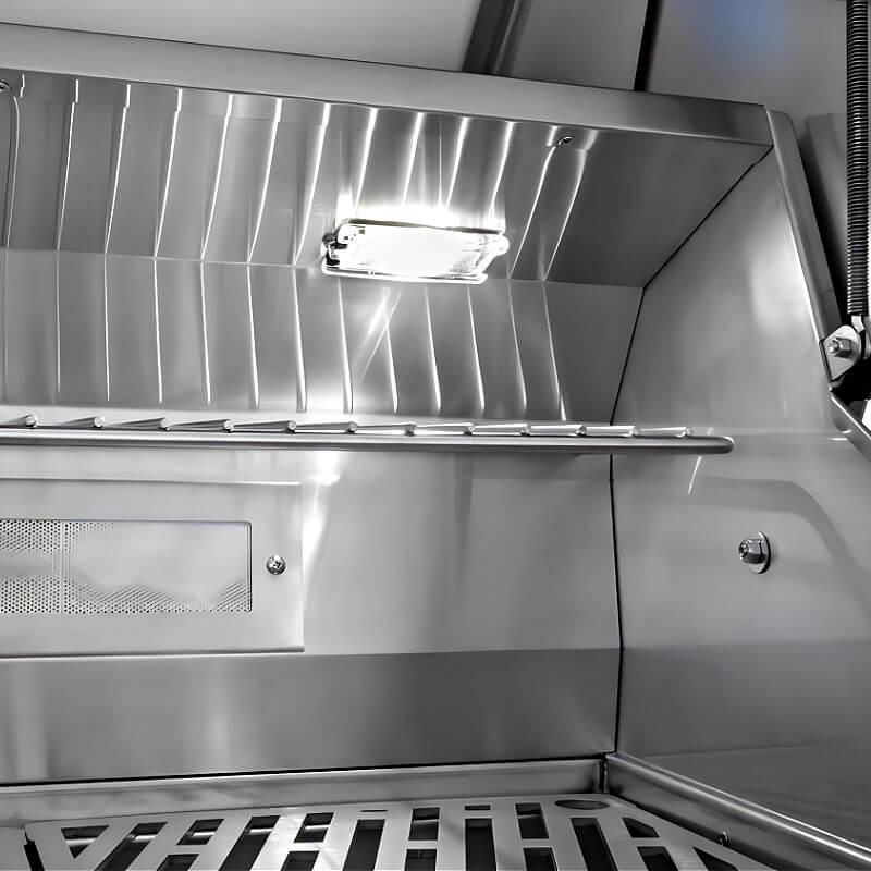 Wildfire Ranch Pro 30 Inch Black 304 Stainless Steel Built In Gas Grill - Green Vista Living