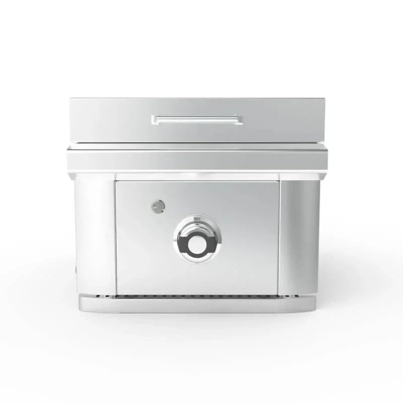 Wildfire Ranch Pro 15 Inch Stainless Steel Built-In Gas Griddle - Green Vista Living