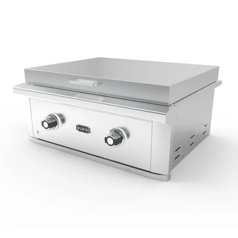 Wildfire Ranch Pro 30 Inch Stainless Steel Built-In Gas Griddle - Green Vista Living