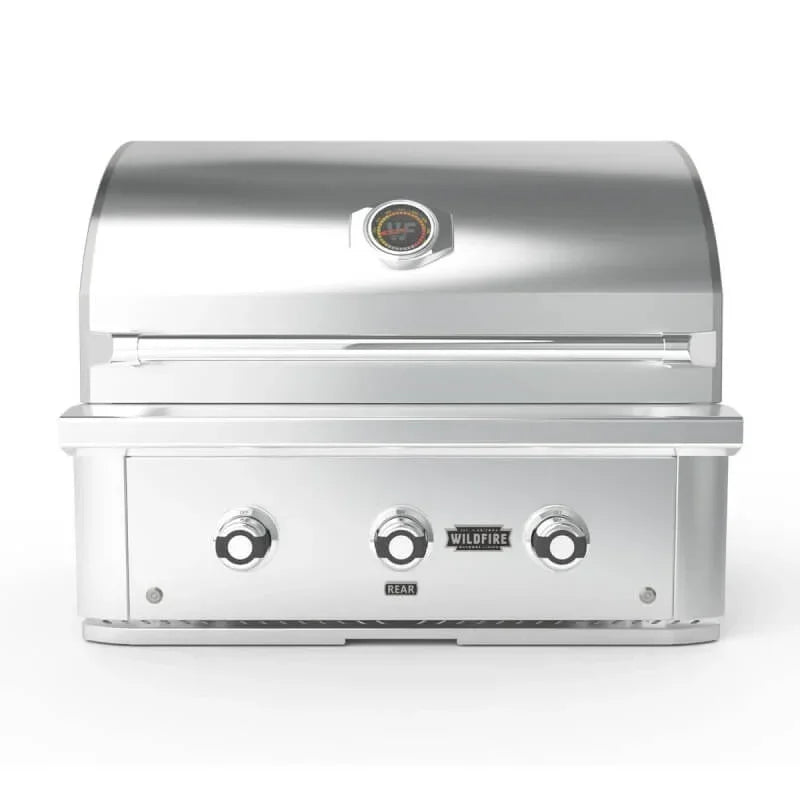 Wildfire Ranch Pro 30 Inch 304 Stainless Steel Built In Gas Grill - Green Vista Living