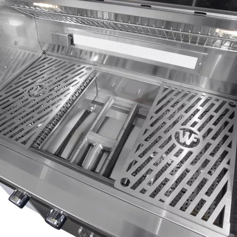 Wildfire Ranch Pro 36 Inch Black 304 Stainless Steel Freestanding Gas Grill - Green Vista Living