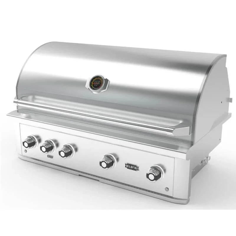 Wildfire Ranch Pro 42 Inch 304 Stainless Steel Built In Gas Grill - Green Vista Living