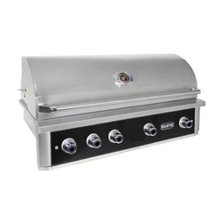 Wildfire Ranch Pro 42 Inch Black 304 Stainless Steel Freestanding Gas Grill - Green Vista Living