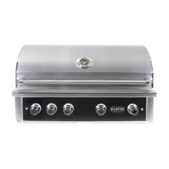 Wildfire Ranch Pro 42 Inch Black 304 Stainless Steel Built In Gas Grill - Green Vista Living