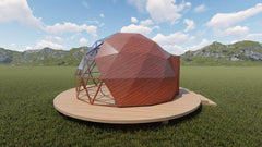 Glass/Hard Panel Dome - Phoenix Domes - Green Vista Living