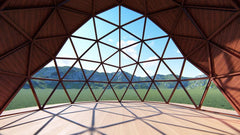 Glass/Hard Panel Dome - Phoenix Domes - Green Vista Living