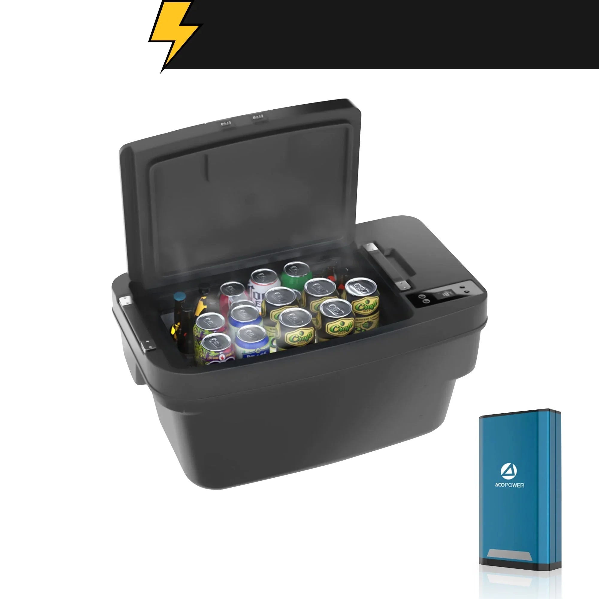 AcoPower TesFridge Portable Freezer – Specially Designed for Tesla Model Y - Green Vista Living