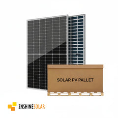 Pallet of ZNShine 550W Bifacial Solar Panels | 36 Panels - Green Vista Living