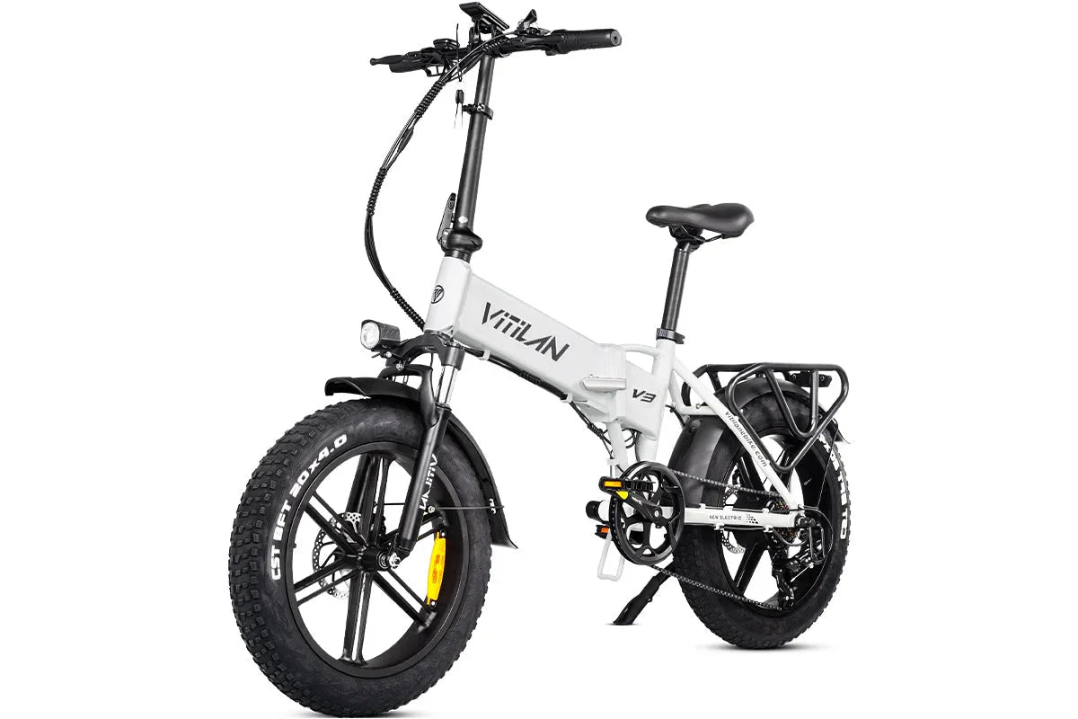 Vitilan V3 2.0 Folding Fat Tires Adult All Terrain Electric Bike - Green Vista Living