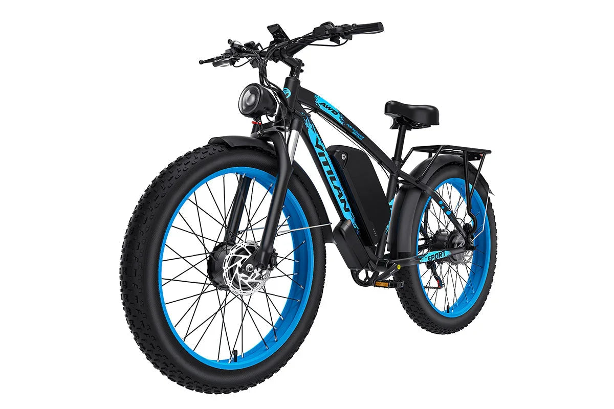 Vitilan H5 Dual Motor Fat Tire Electric Bike - Green Vista Living