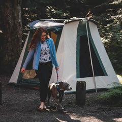 10'x10' Prota Canvas Tent - Green Vista Living