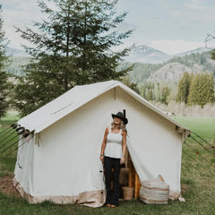 12'x14' Alpha Wall Tent - Green Vista Living