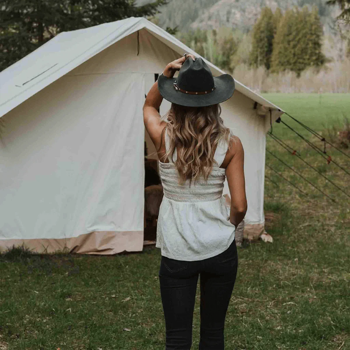 10'x12' Alpha Wall Tent - Green Vista Living