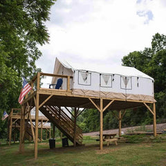 16'x24' Alpha Wall Tent - Green Vista Living