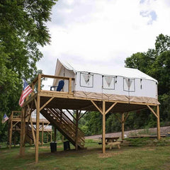 16'x24' Alpha Wall Tent - Green Vista Living