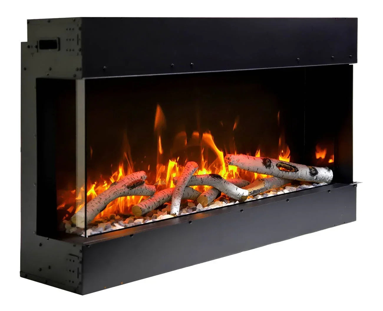 Amantii 72" True View Slim Smart Electric Fireplace 72-TRV-SLIM-LUMINA - Green Vista Living