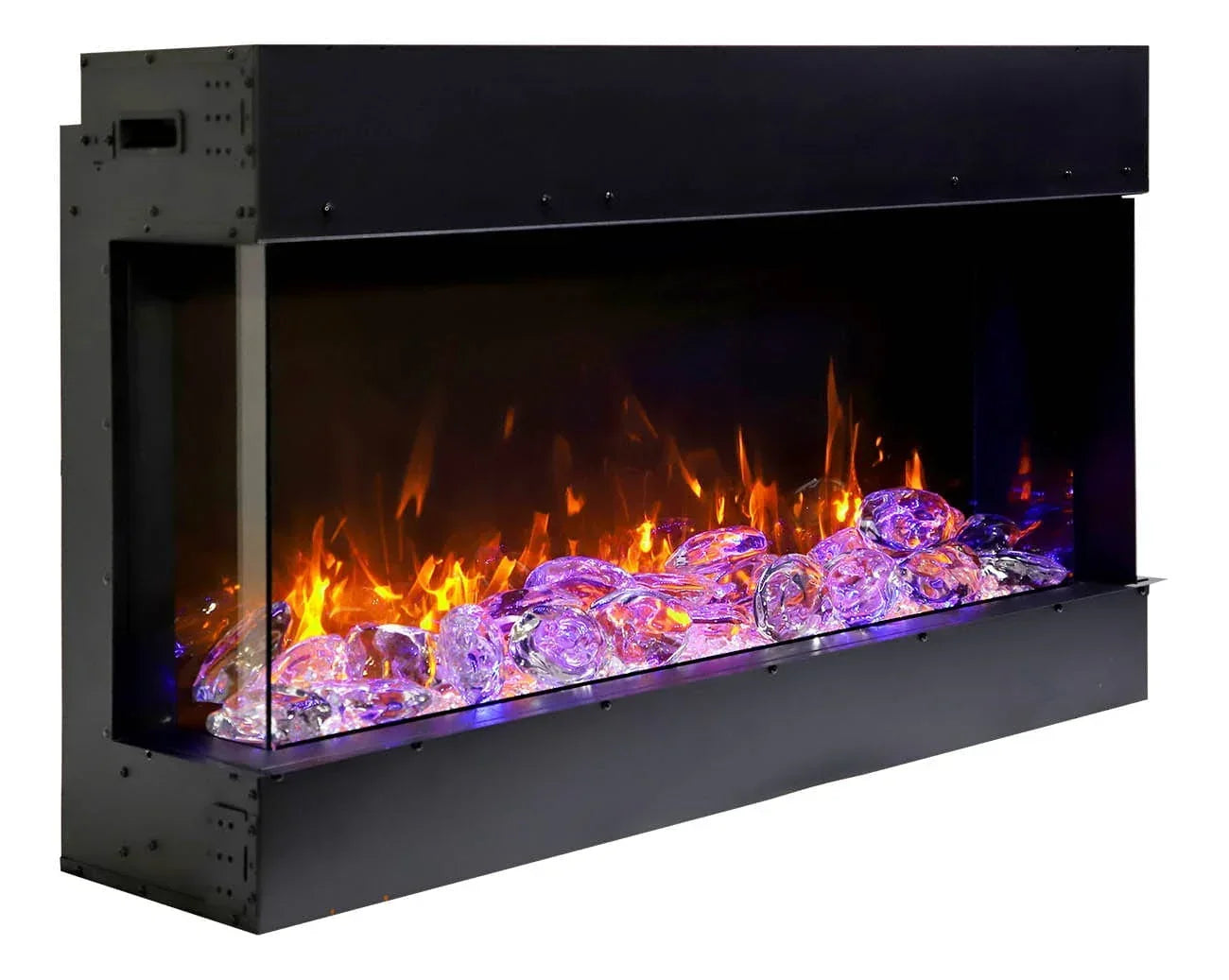 Amantii 72" True View Slim Smart Electric Fireplace 72-TRV-SLIM-LUMINA - Green Vista Living
