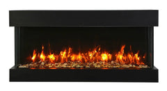 Amantii 72" True View Slim Smart Electric Fireplace 72-TRV-SLIM-LUMINA - Green Vista Living
