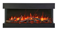 Amantii 72" True View Slim Smart Electric Fireplace 72-TRV-SLIM-LUMINA - Green Vista Living