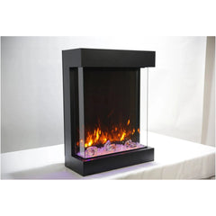 Amantii Cube 2025WM Lumina Freestand Electric Fireplace | CUBE-2025WM - Green Vista Living