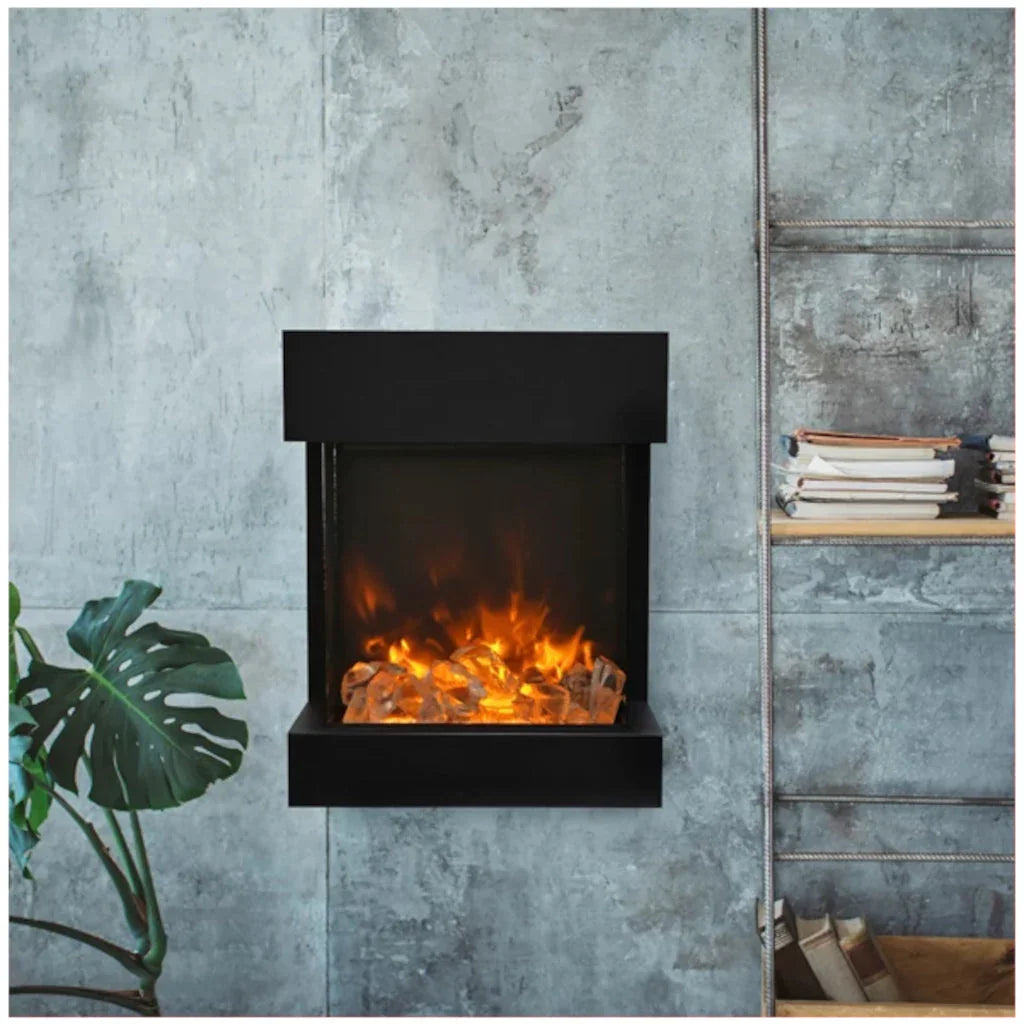 Amantii Cube 2025WM Lumina Freestand Electric Fireplace | CUBE-2025WM - Green Vista Living
