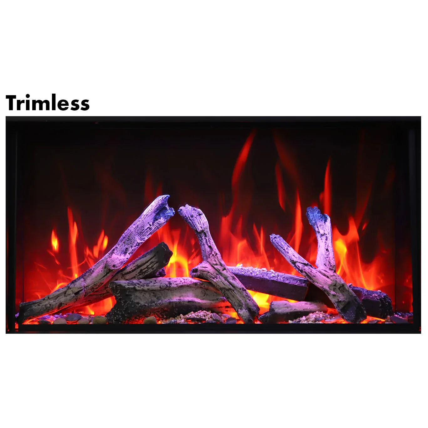 Amantii Panorama BI Deep XT 40" Smart Built-in Electric Fireplace | BI-40-DEEP-XT - Green Vista Living