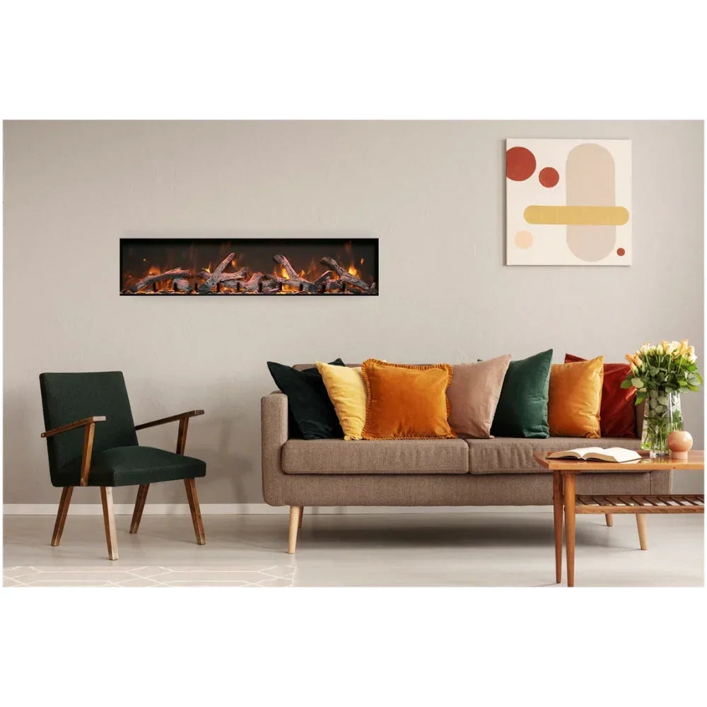 Amantii Panorama BI Deep XT 60" Smart Built-in Electric Fireplace | BI-60-DEEP-XT - Green Vista Living