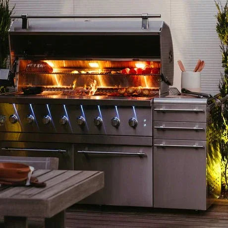 American Made Grills Freestanding Atlas - 36" Gas Grill - Green Vista Living