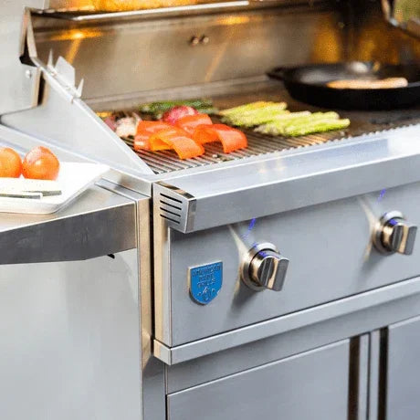 American Made Grills Freestanding Atlas - 36" Gas Grill - Green Vista Living