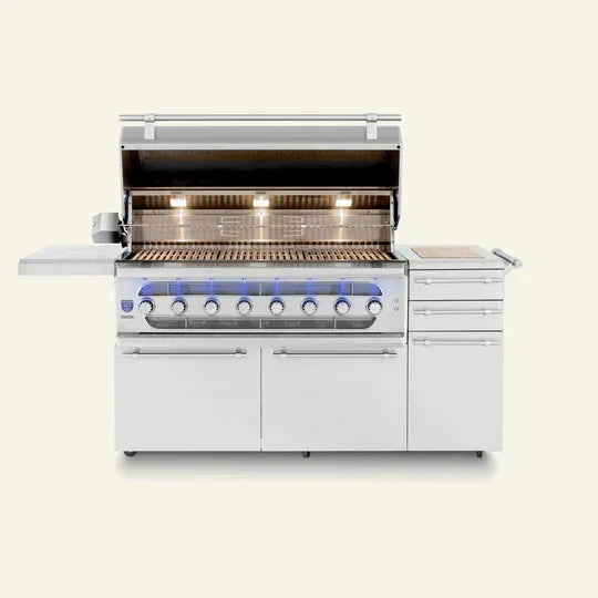 American Made Grills Freestanding Muscle - 54" Hybrid Grill - Green Vista Living