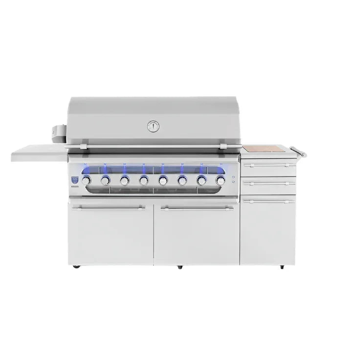 American Made Grills Freestanding Muscle - 54" Hybrid Grill - Green Vista Living
