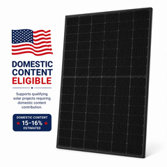 AMPS 410W (Pallet of 31) Mono PERC All Black Solar Panel AMPS-410P-54BB Domestic Content