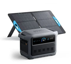 Anker SOLIX C1000 Gen2 Portable Solar Generator with Anker 100W Portable Solar Panel - Green Vista Living
