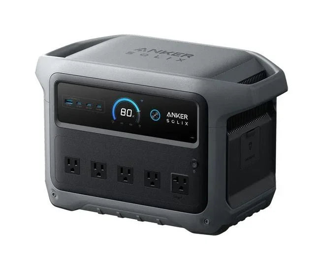 Anker SOLIX C1000 Gen2 Portable Solar Generator with Anker 400W Portable Solar Panel - Green Vista Living